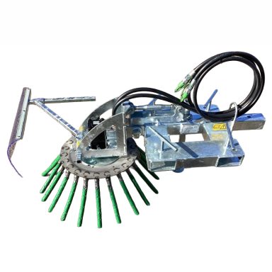 Hydraulische onkruidborstel shovel