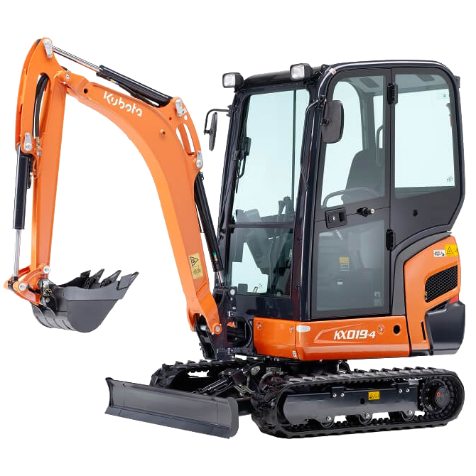 Kubota KX019-4 minigraver